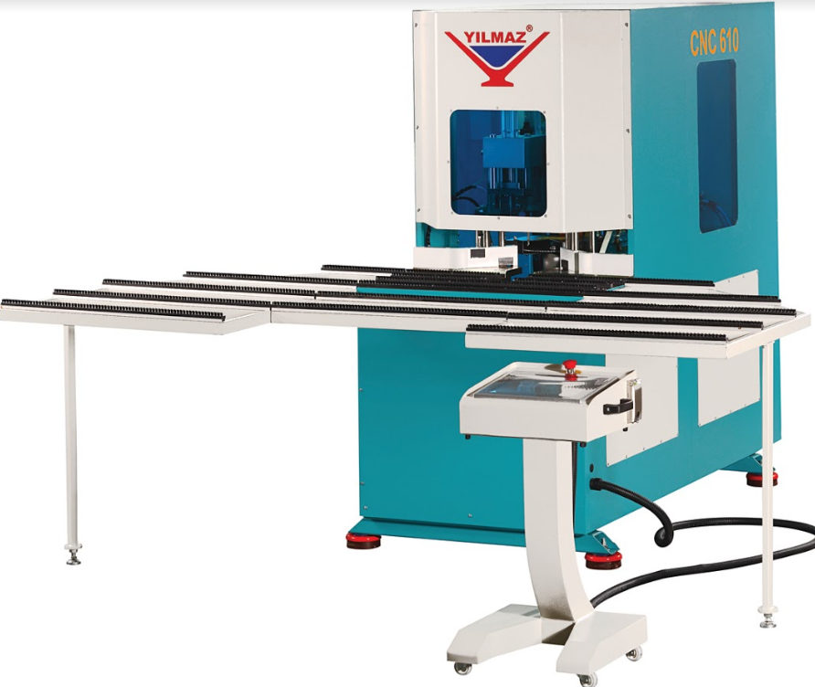 CNC 610 — УГЛОЗАЧИСТНОЙ СТАНОК ДЛЯ ПВХ-ПРОФИЛЕЙ (4 ОСИ)