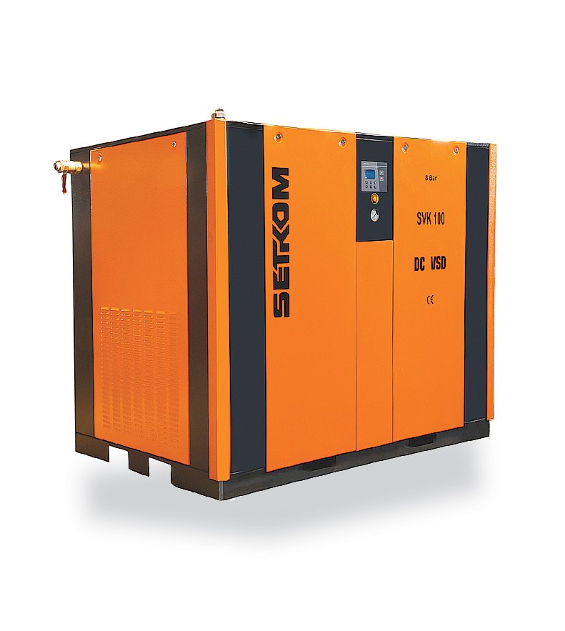 COMPRESSORE A VITE ACCOPPIATO DIRETTO SVK 100 DC VSD - INVERTER