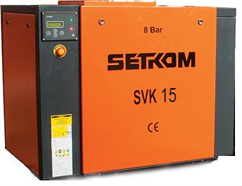 SVK 15 BELT-PULLEY DRIVE SCREW COMPRESSOR